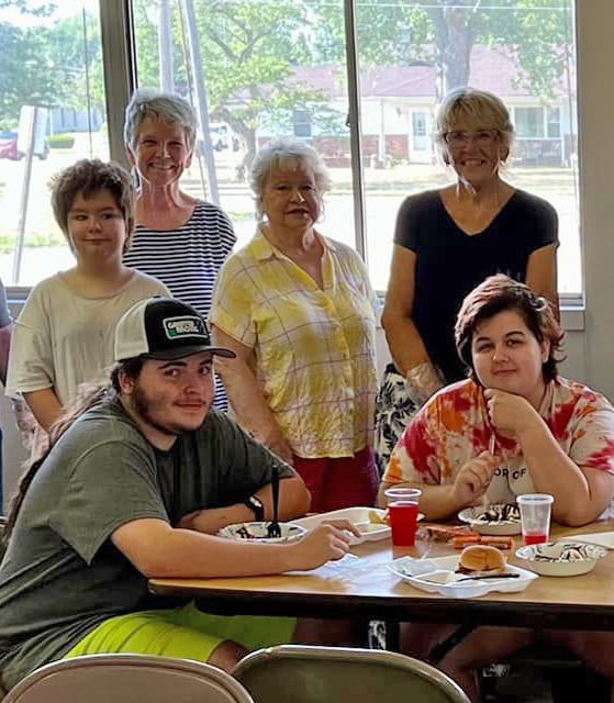 women serving at a City Life Meal