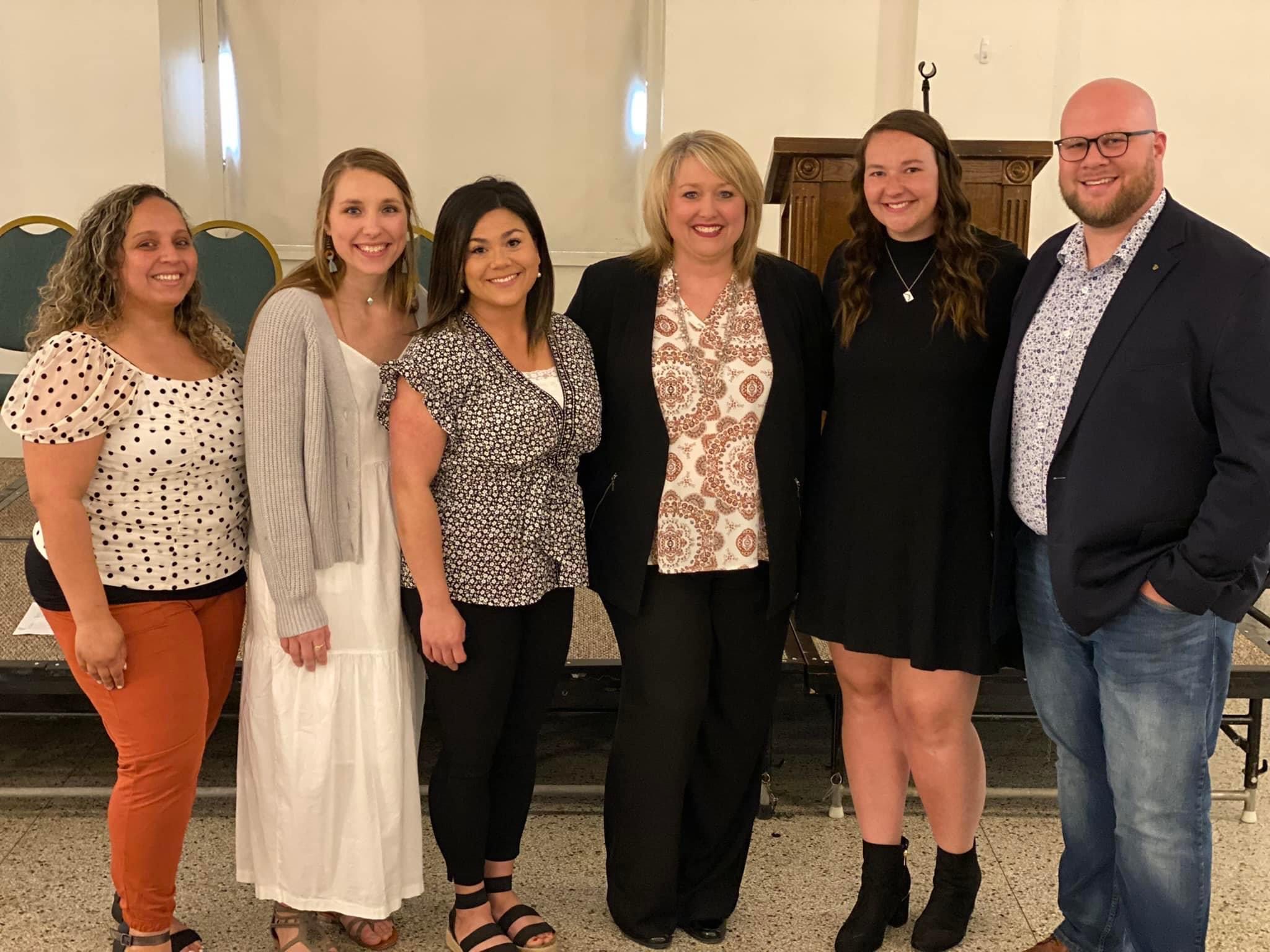 yfc team at the banquet